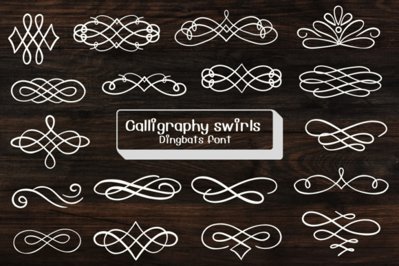 Calligraphy Swirls: Elevating Design with Artistic Typography