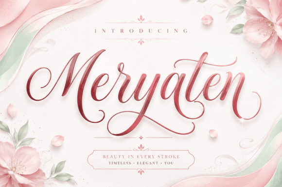 Meryaten: The Art of Elegant, Modern Calligraphy