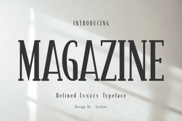 The Refined Luxury Typeface for Modern Designers