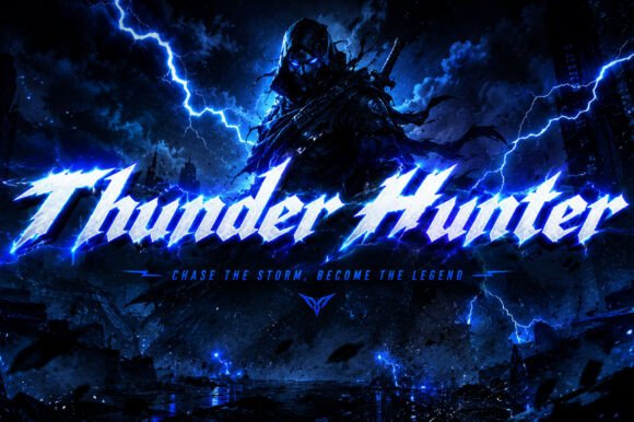 Thunder Hunter: A Gothic Font for Bold Visual Impact