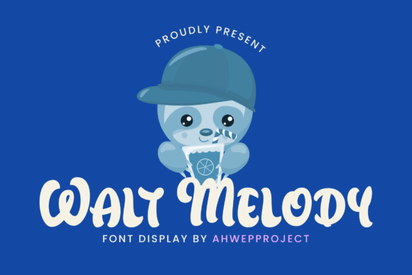 Walt Melody: A Display Font for Magical Design